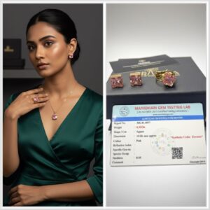 Cubic zirconia jewellery